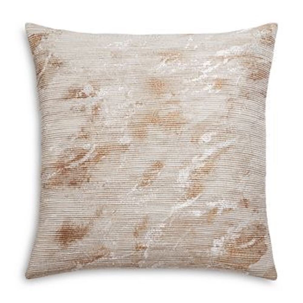 Hudson Park Collection Set of 2 Euro Pillow Shams Mica Luxury New $340